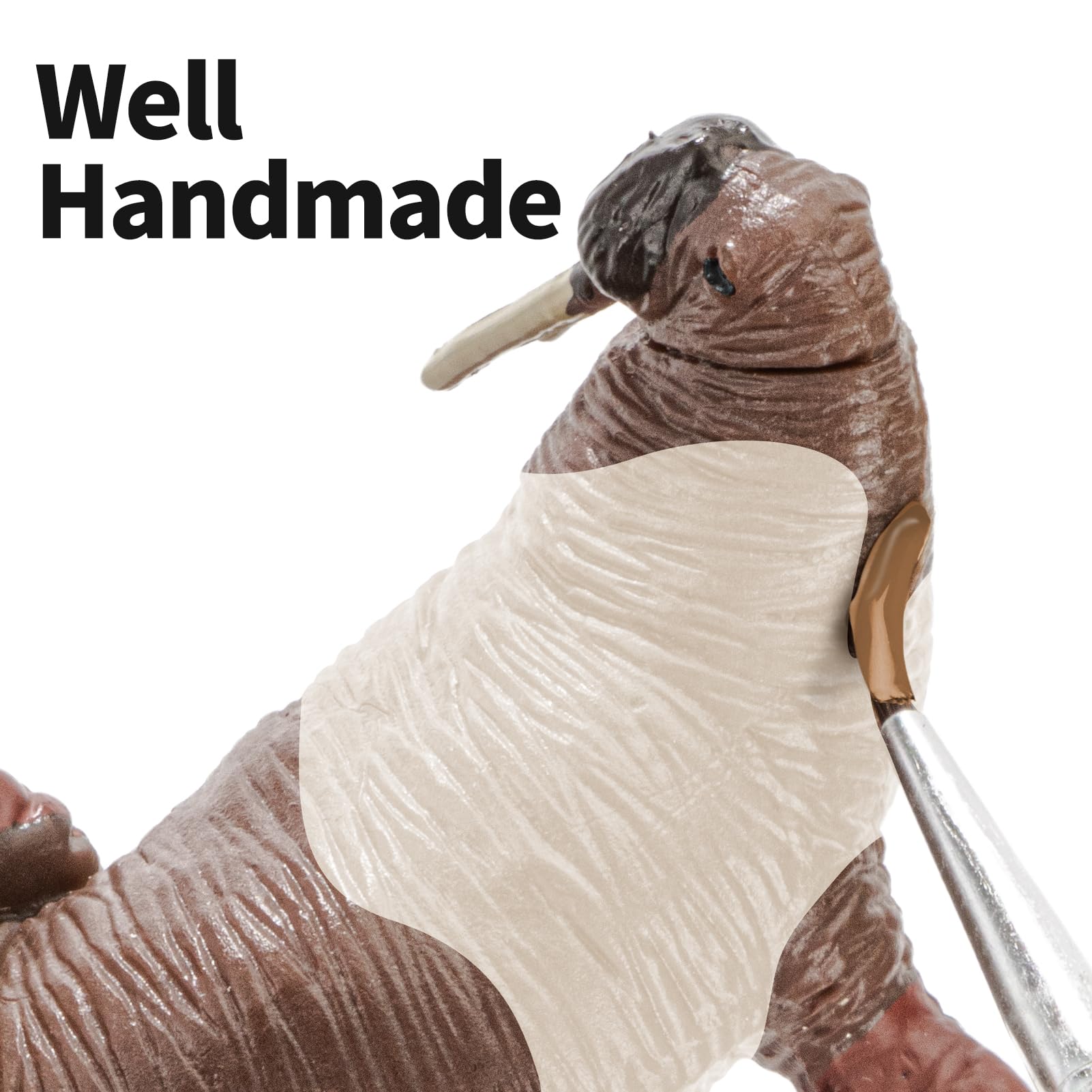 ThinkBay narwhal figurine enhances ocean-themed classroom projects.