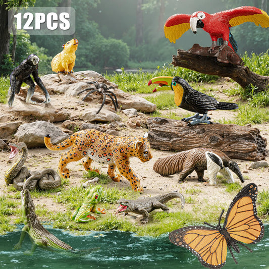 ThinkBay capybara figure inspires storytelling and realistic forest diorama scenes.