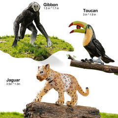 ThinkBay monitor lizard figure encourages careful observation during play.