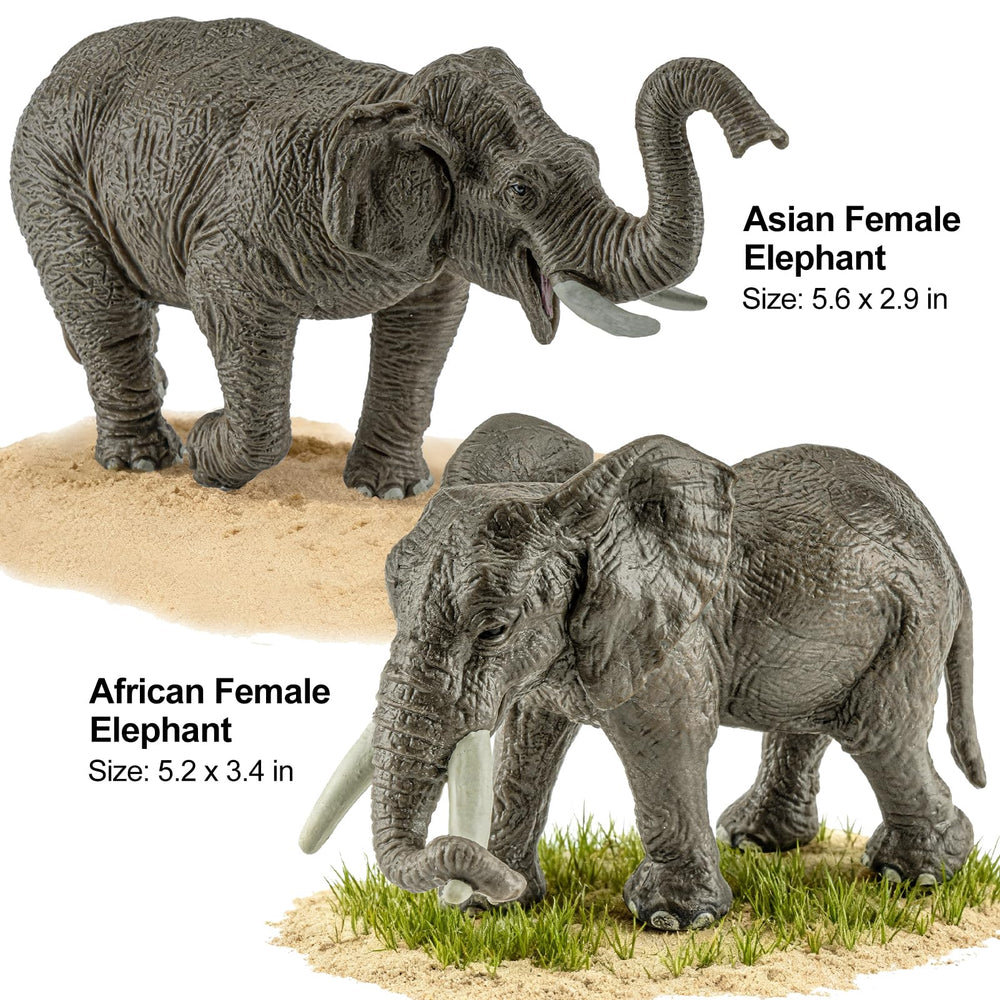 ThinkBAY room decor elephant figurine to brighten shelves and spark play ideas