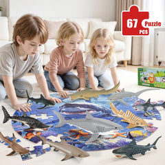 ThinkBay shark collection with detailed fins and coloring for lifelike display.