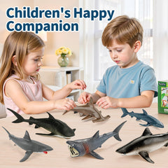 THINKBAY shark cake toppers for themed dessert ideas.