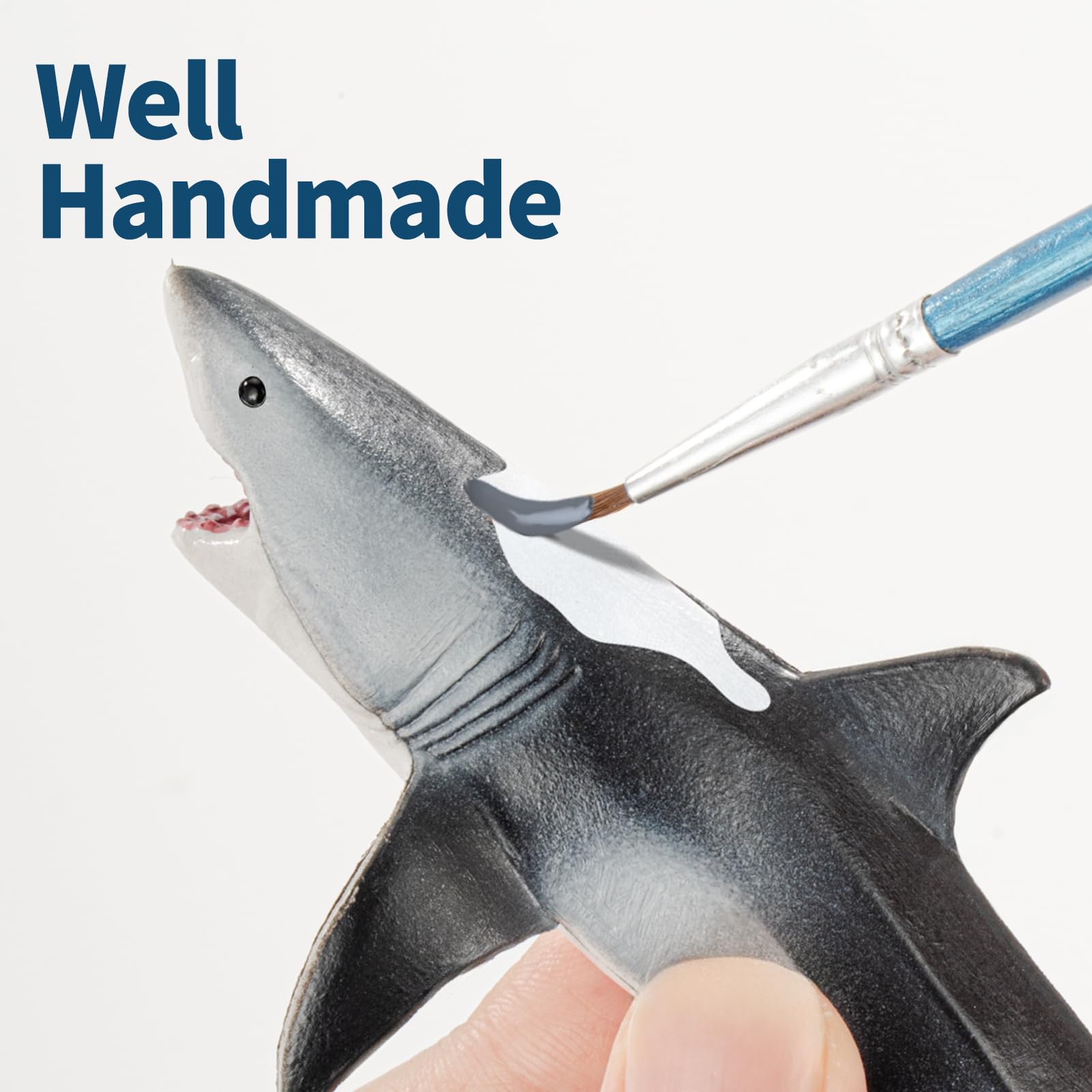 THINKBAY Thresher Shark figurine for learning displays and party favors.