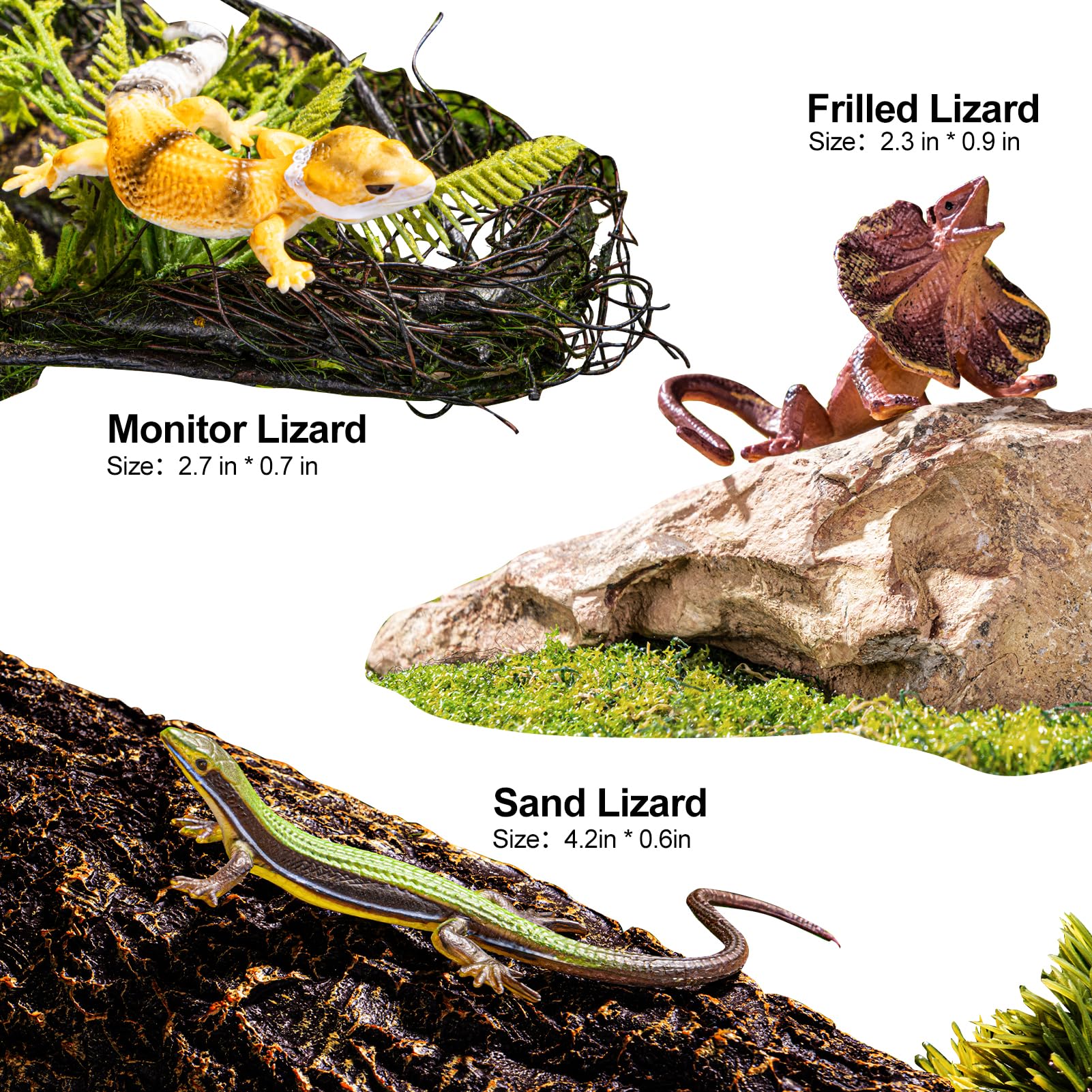 THINKBAY Snake figure supports habitat scenes and imaginative storytelling.