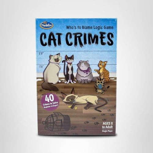 ThinkFun Cat Crimes family play session encouraging puzzle-based learning and bonding.