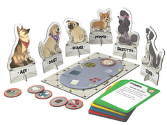 ThinkFun Dog Crimes crime tokens representing suspects for engaging logic
