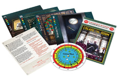 ThinkFun Escape The Room Sealed Envelopes reveal hidden items for group problem solving.