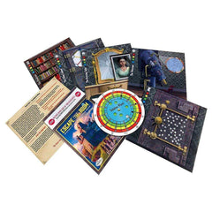 ThinkFun Stargazer's Manor sealed envelopes conceal items for dramatic puzzle reveals.