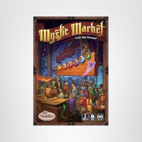 ThinkFun Mystic Market family game night captures joy.