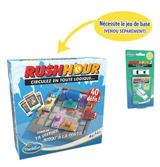 ThinkFun Rush Hour 3 four difficulty levels support scalable thinking.