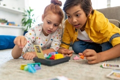 ThinkFun Rush Hour 3 solo puzzle play for ages eight and up.