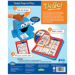 ThinkFun Zingo two-level play grows vocabulary and confidence over time