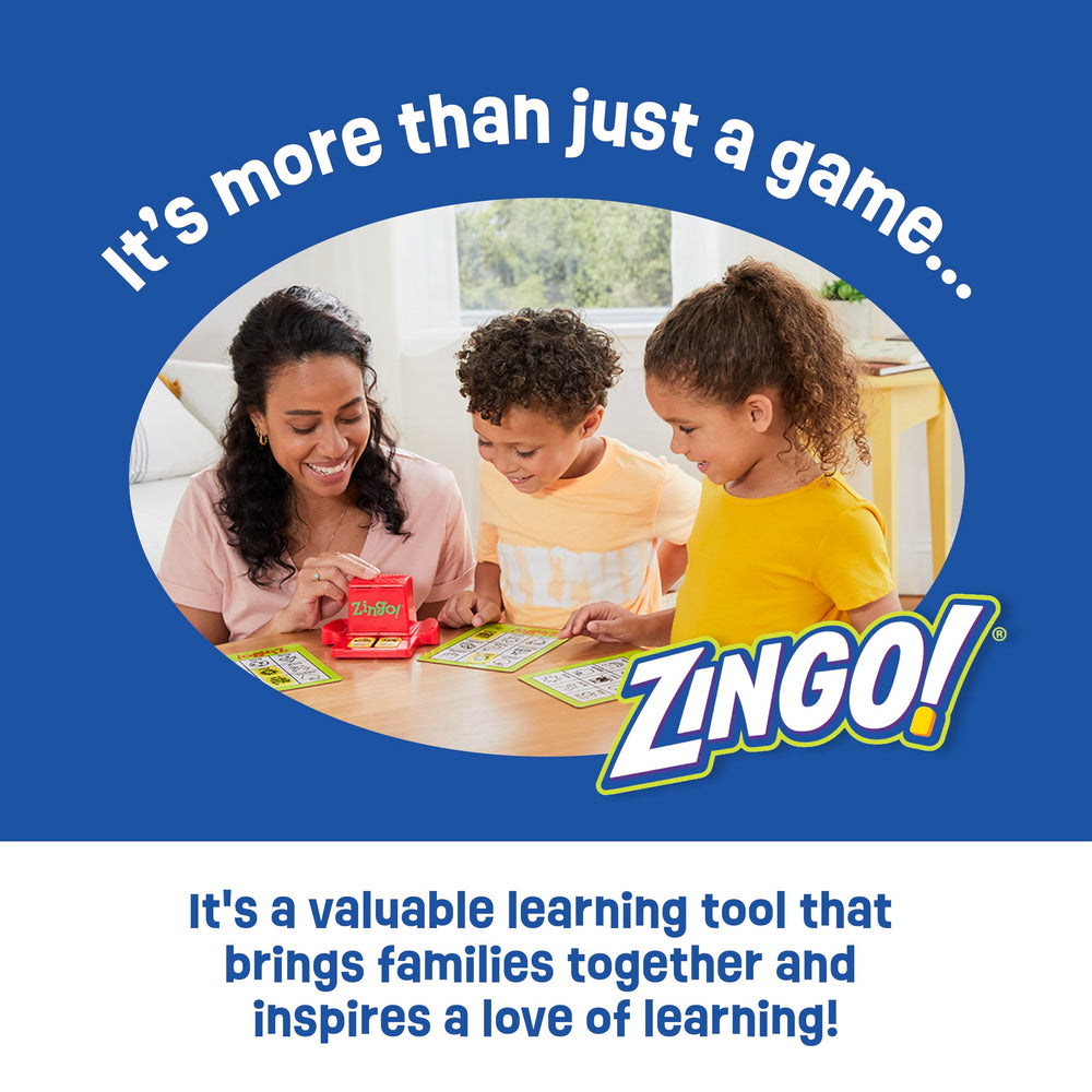 ThinkFun Zingo 1-2-3 easy-to-follow instruction manual for quick setup