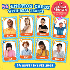 ThinkPsych Go Fish Memory Match mode boosts feelings vocabulary through play.