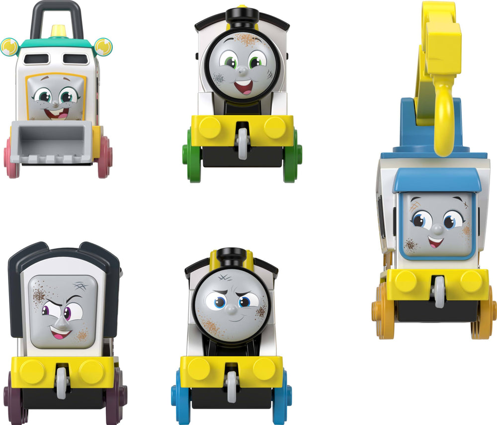Diesel construction diecast engine by Thomas & Friends for sturdy build-site play.