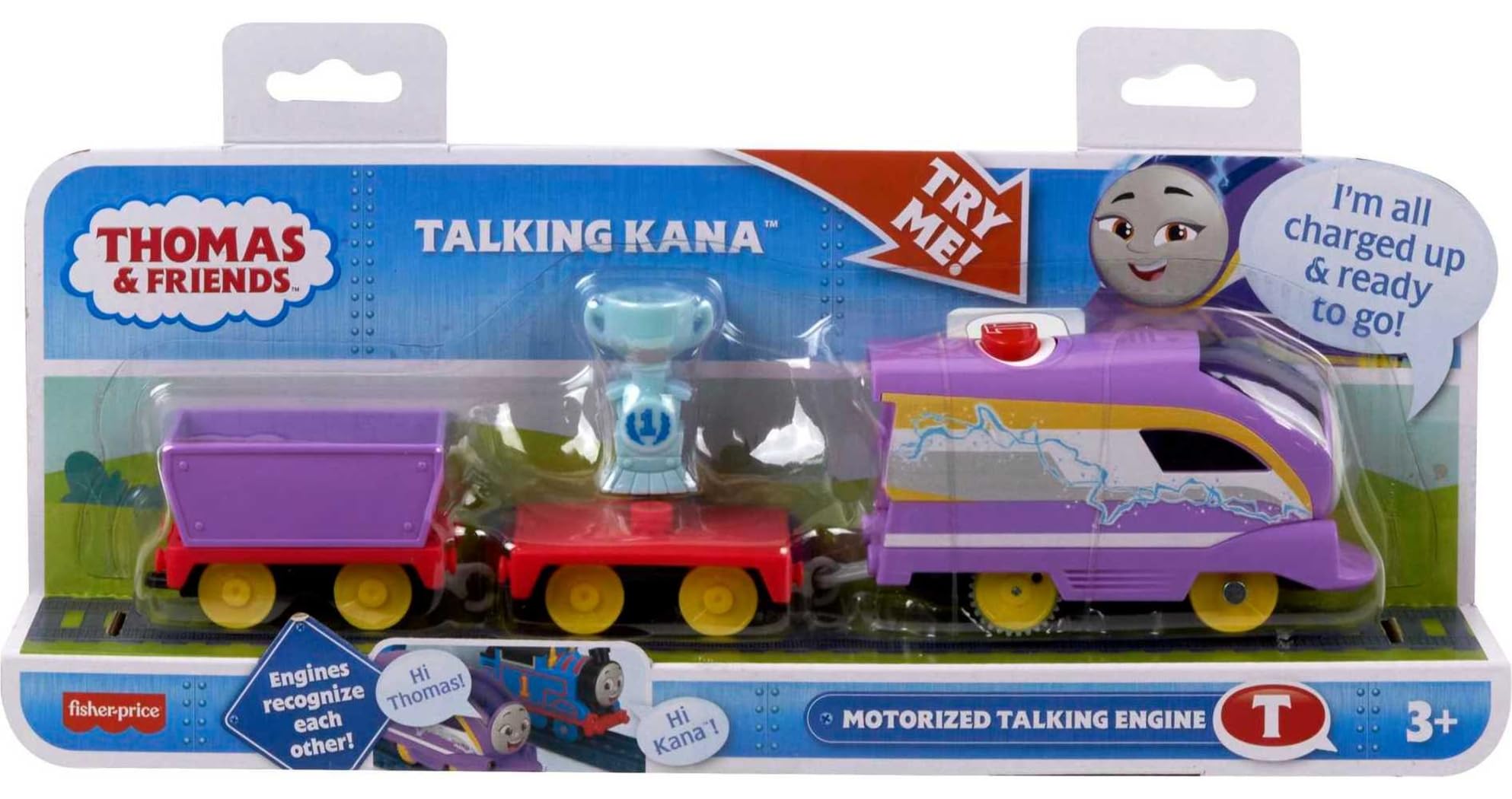 Kana engine design highlights vibrant colors for preschool play