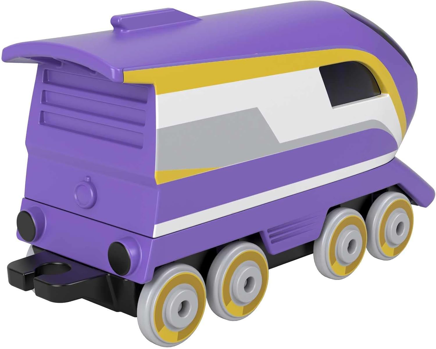 Thomas & Friends Kana push-along action requires no batteries for travel play.