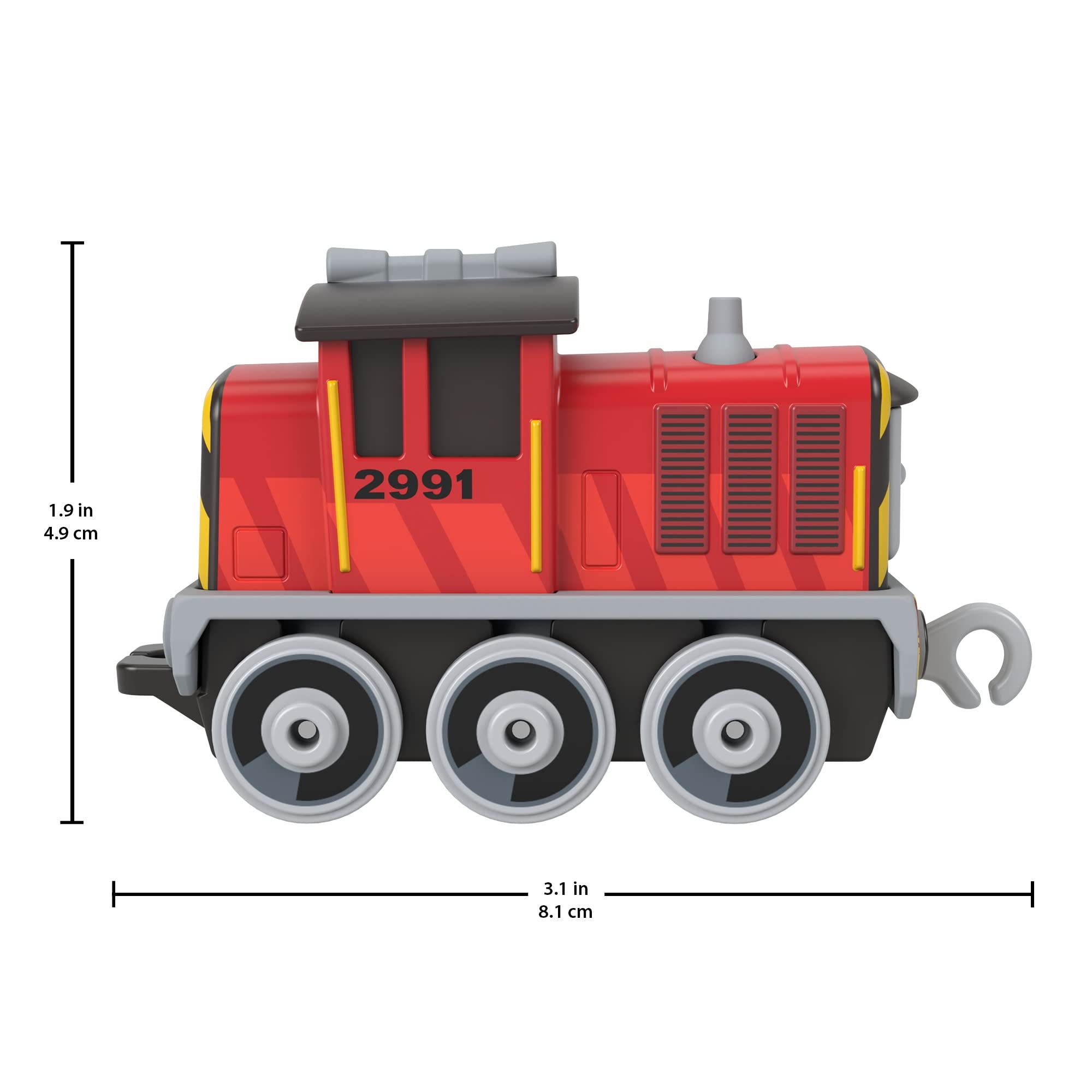 Thomas & Friends Salty connectors help link with other trains for modular play.