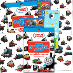 Thomas & Friends sticker activity books featuring Emily and Sir Topham to spark creativity.