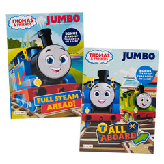 Thomas Coloring and Activity Book with Friends contains 80 pages of engaging activities.