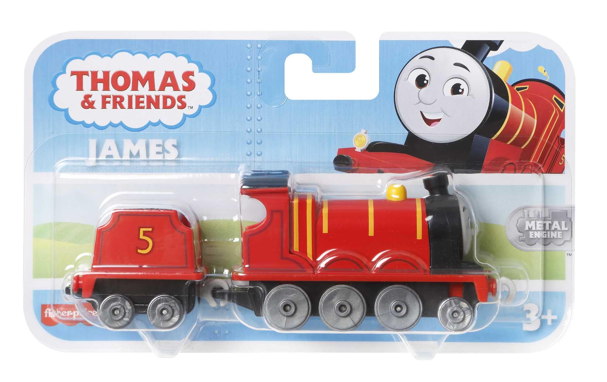 Age-3 plus design supports safe, engaging exploration of train adventures.