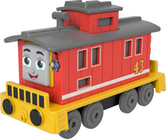 Bruno on the track supports preschoolers' hand-eye coordination during pretend journeys.