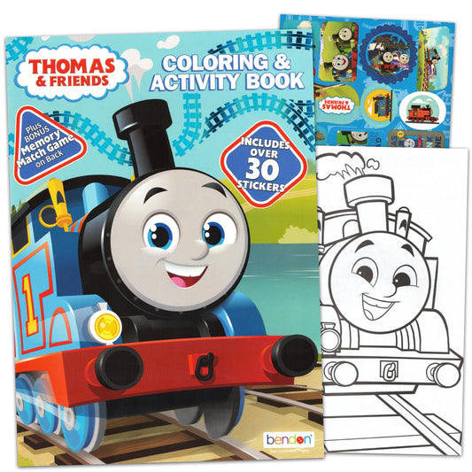 Thomas & Friends coloring pages featuring favorite characters for imaginative play