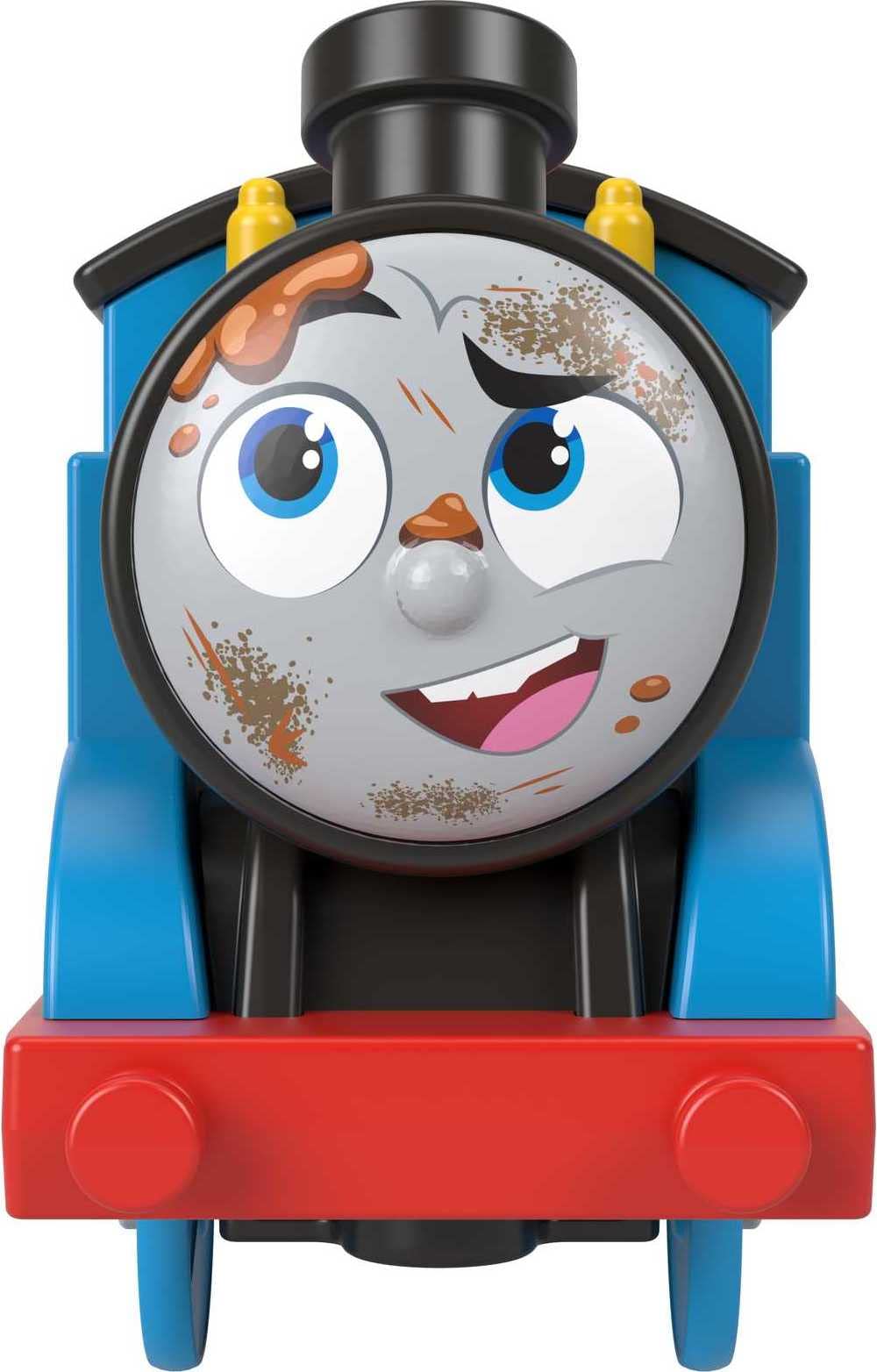 Thomas & Friends engine and cargo connectors enable easy attachment to other sets.