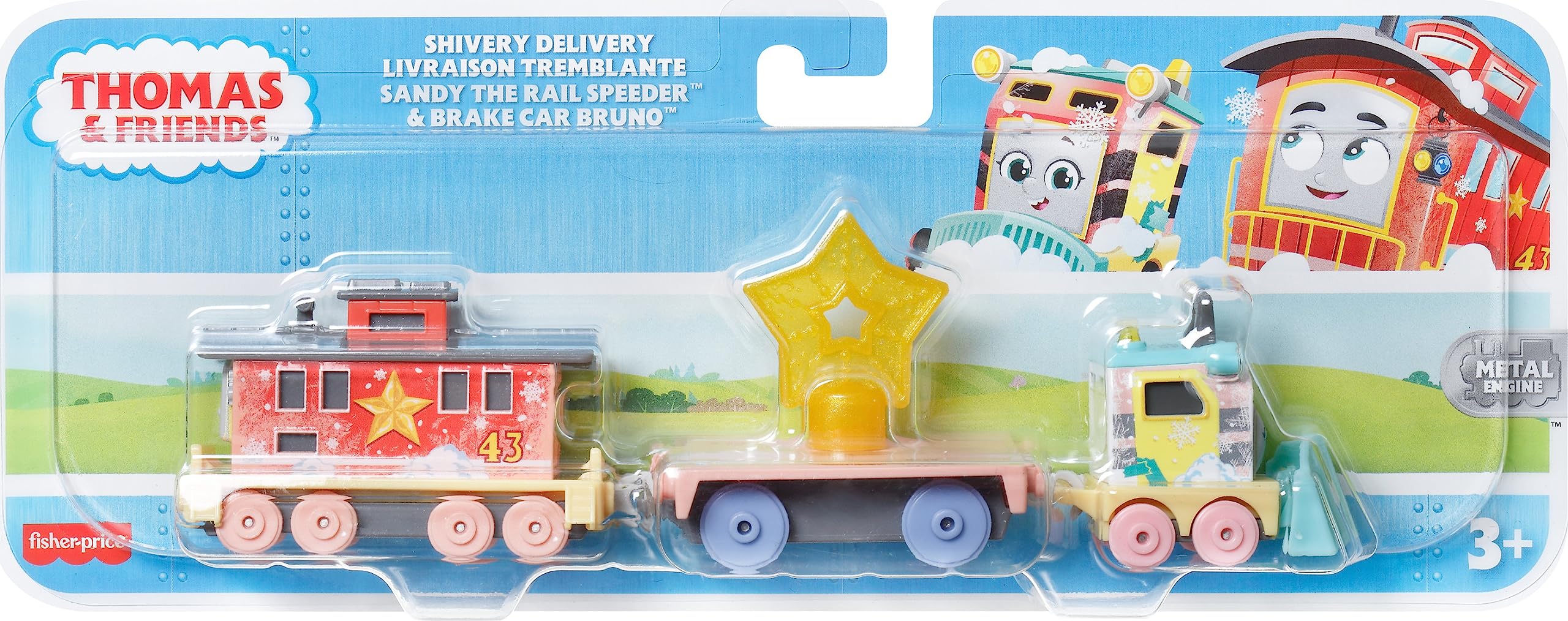 Thomas & Friends track-compatible pieces, supports extending layouts for bigger railway adventures.