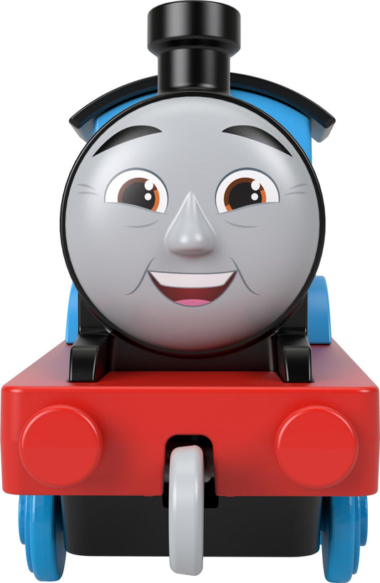 Thomas and Friends Edward push-along engine side view, smooth rolling for pretend adventures