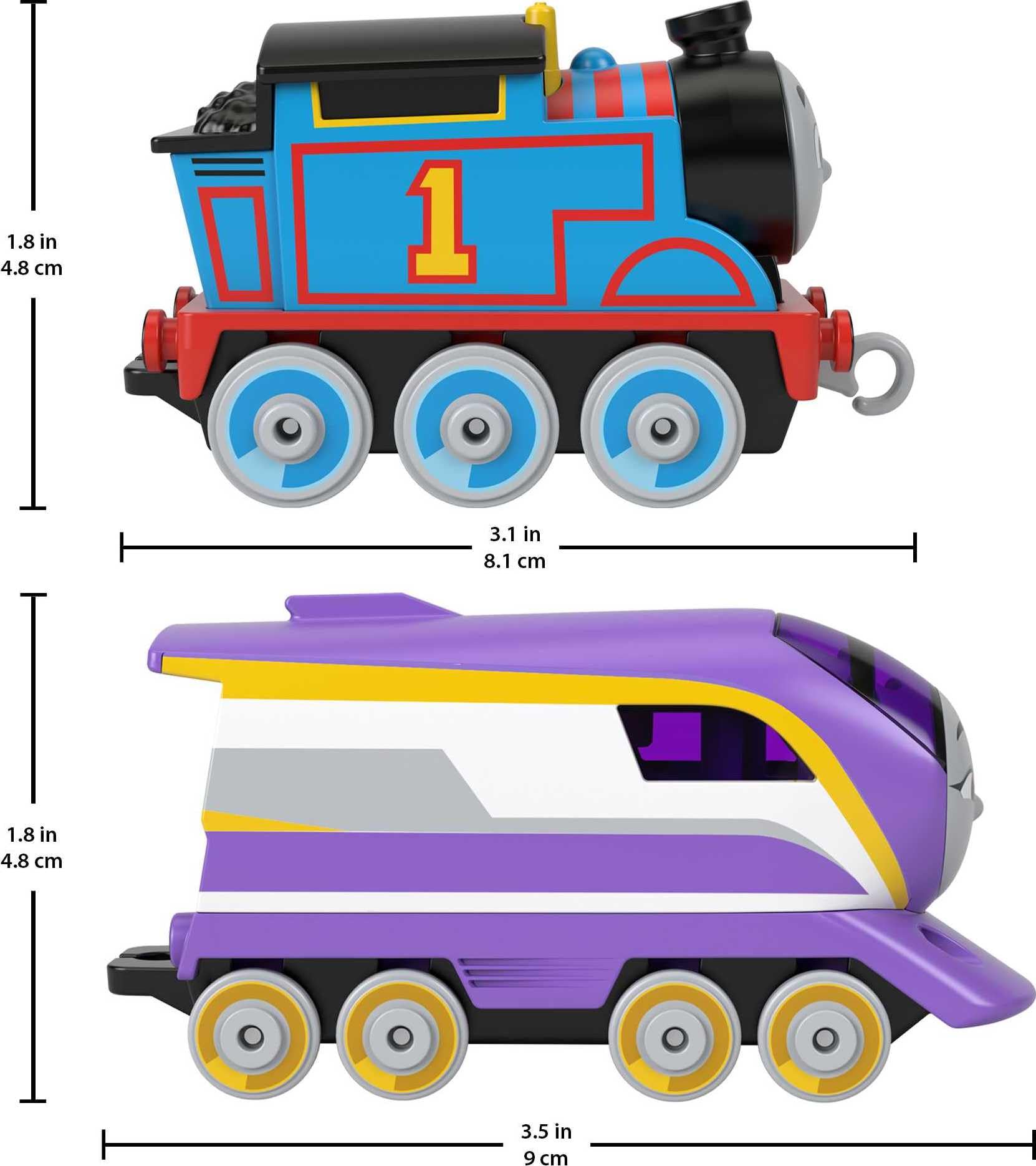 Thomas & Friends finish line trophy highlights competitive play possibilities.