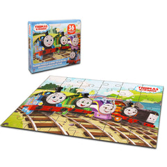 Thomas Friends floor puzzle with durable pieces for large 30x20 scene