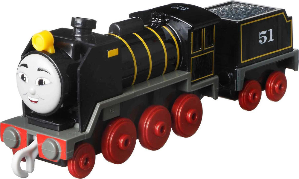 THOMAS & FRIENDS Hiro engine push-along on track, great for imaginative play.