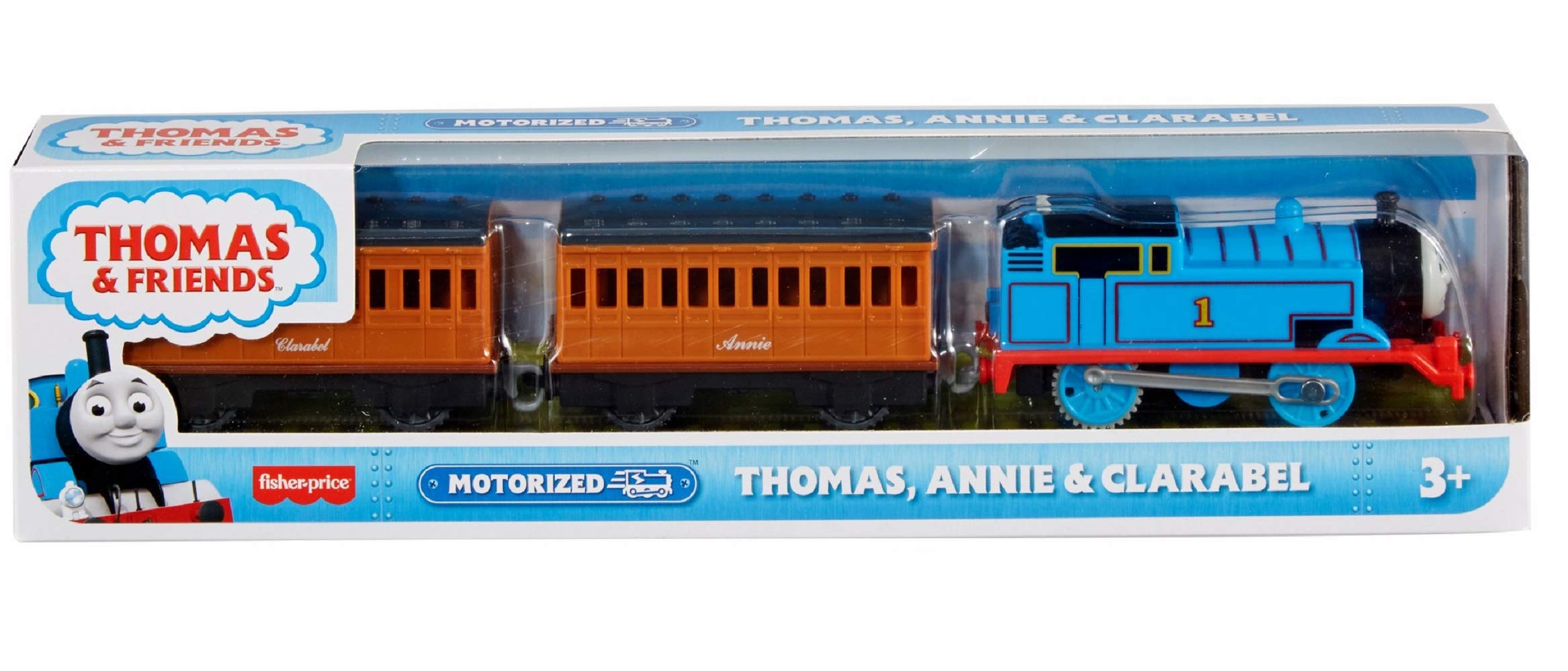 Thomas & Friends motorized train engine front view for dynamic play on track