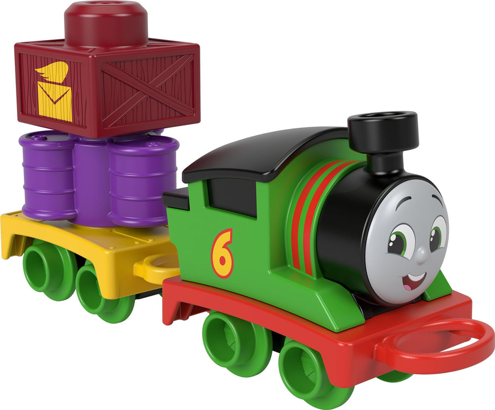Thomas & Friends My First Percy push-along train for toddlers with cargo car