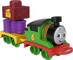 Thomas & Friends My First Percy push-along train for toddlers with cargo car