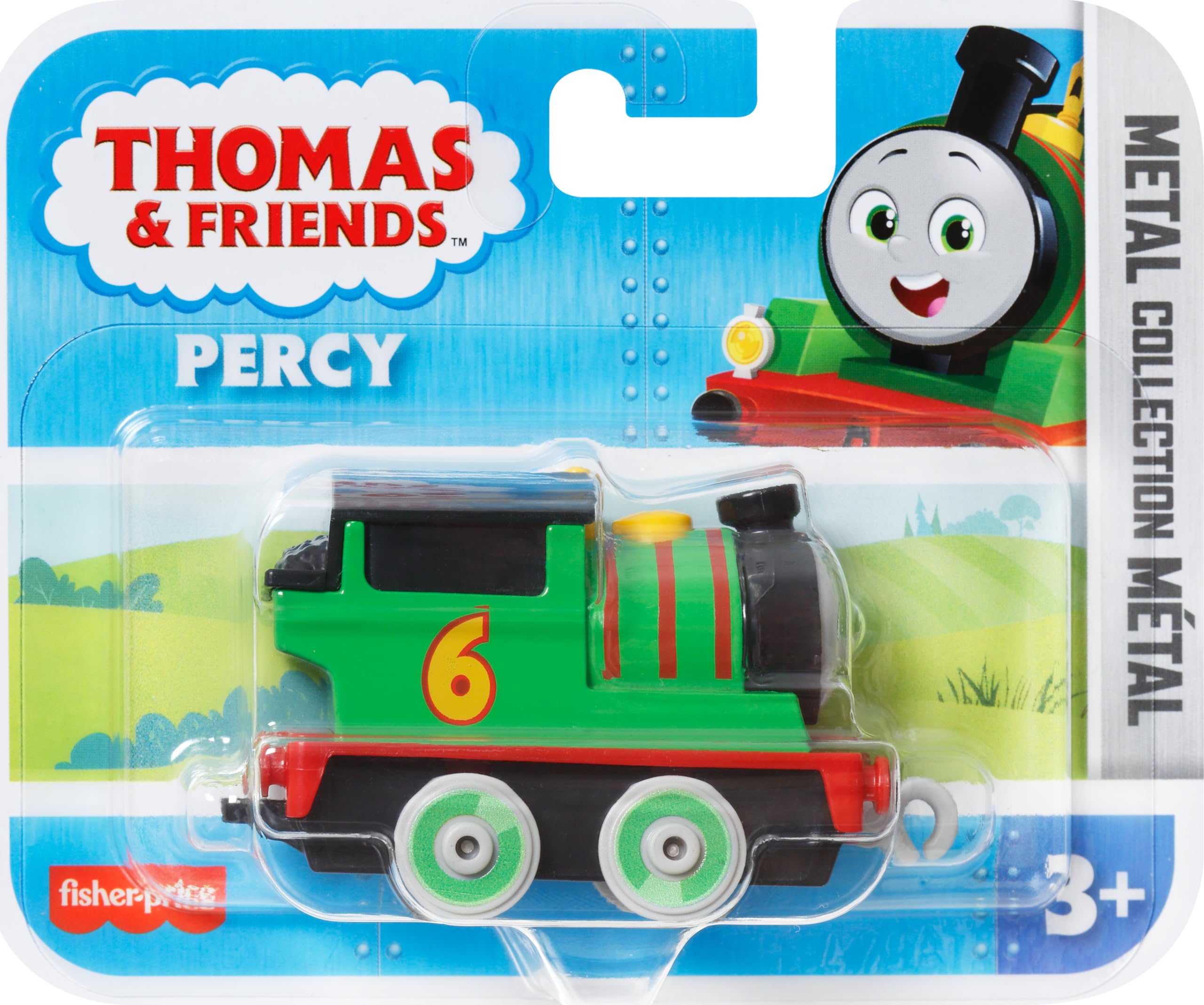 Push-along Percy encourages storytelling during preschool pretend play sessions.