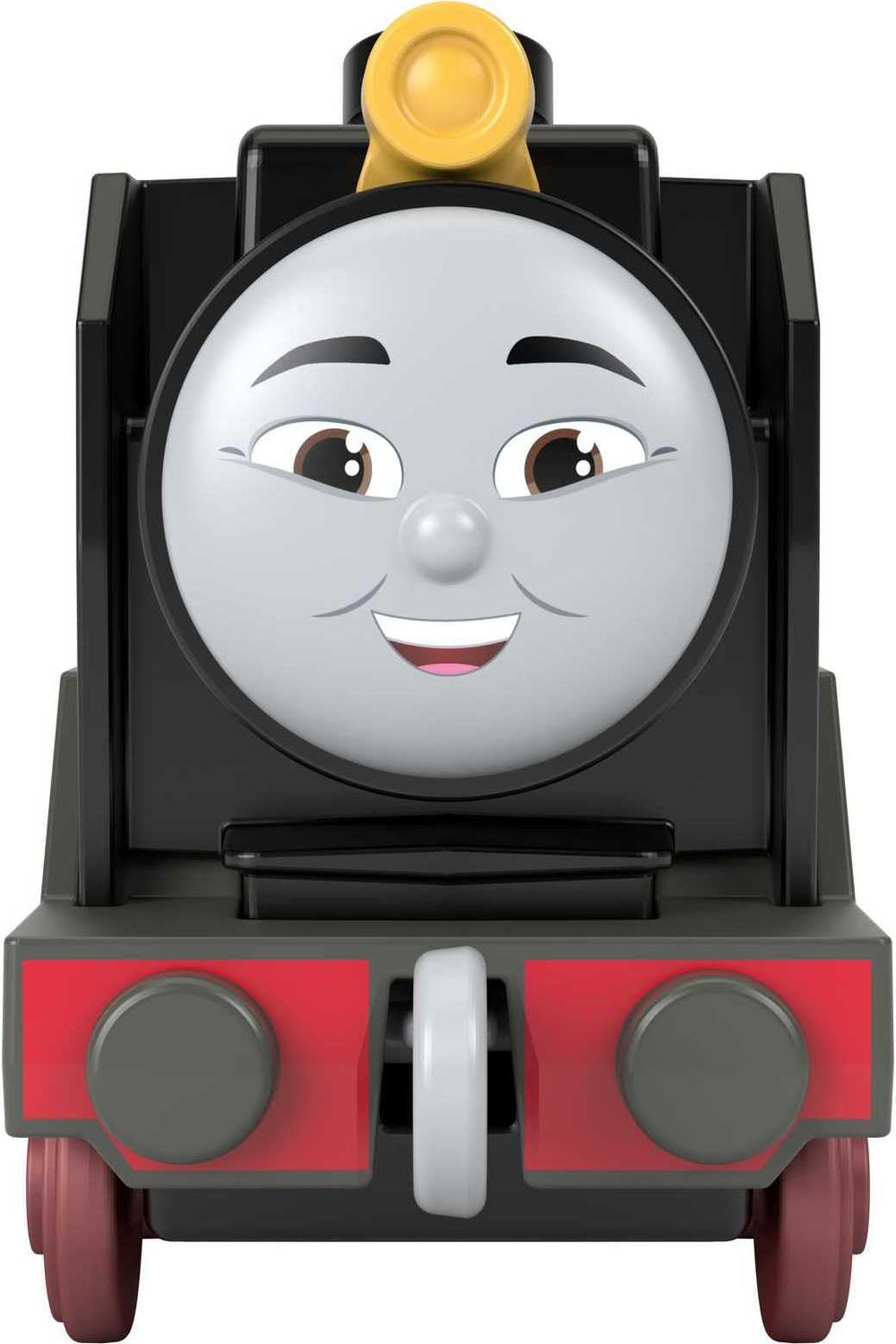 THOMAS & FRIENDS push-along train on colorful track for storytelling.