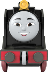 THOMAS & FRIENDS push-along train on colorful track for storytelling.