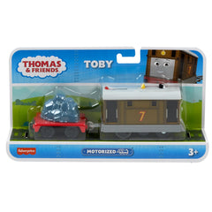 Thomas & Friends Toby compatible with most Thomas track sets for endless play.
