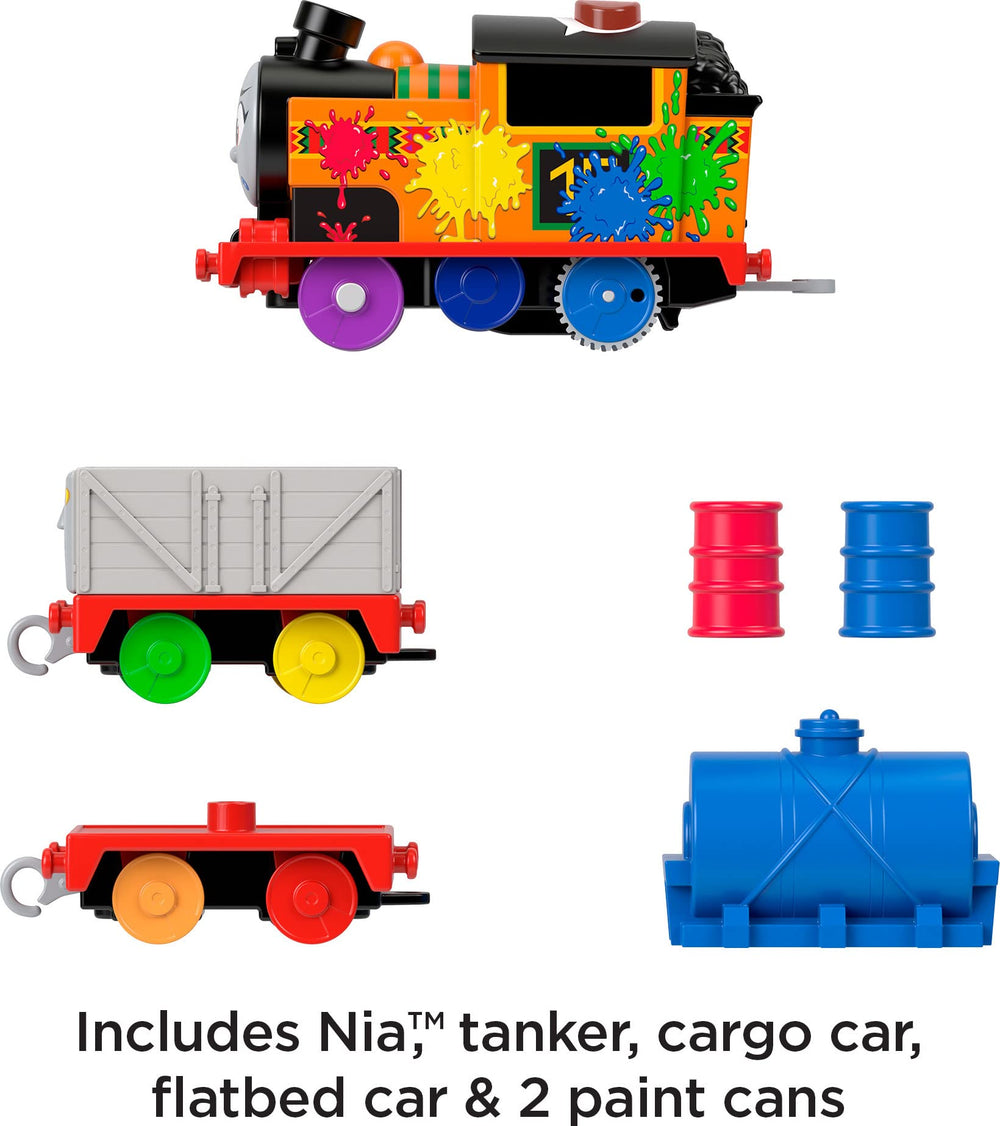 Track compatibility with most Thomas & Friends sets supports easy layout expansion