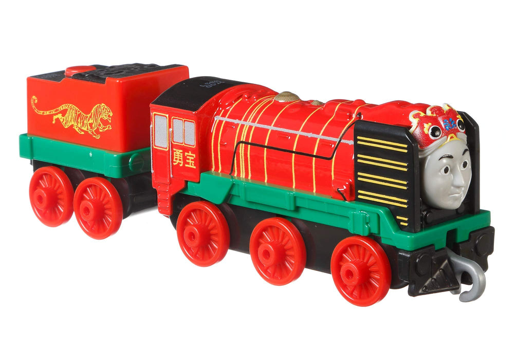 Thomas & Friends Yong Bao plastic connectors enable easy track joining with other engines.