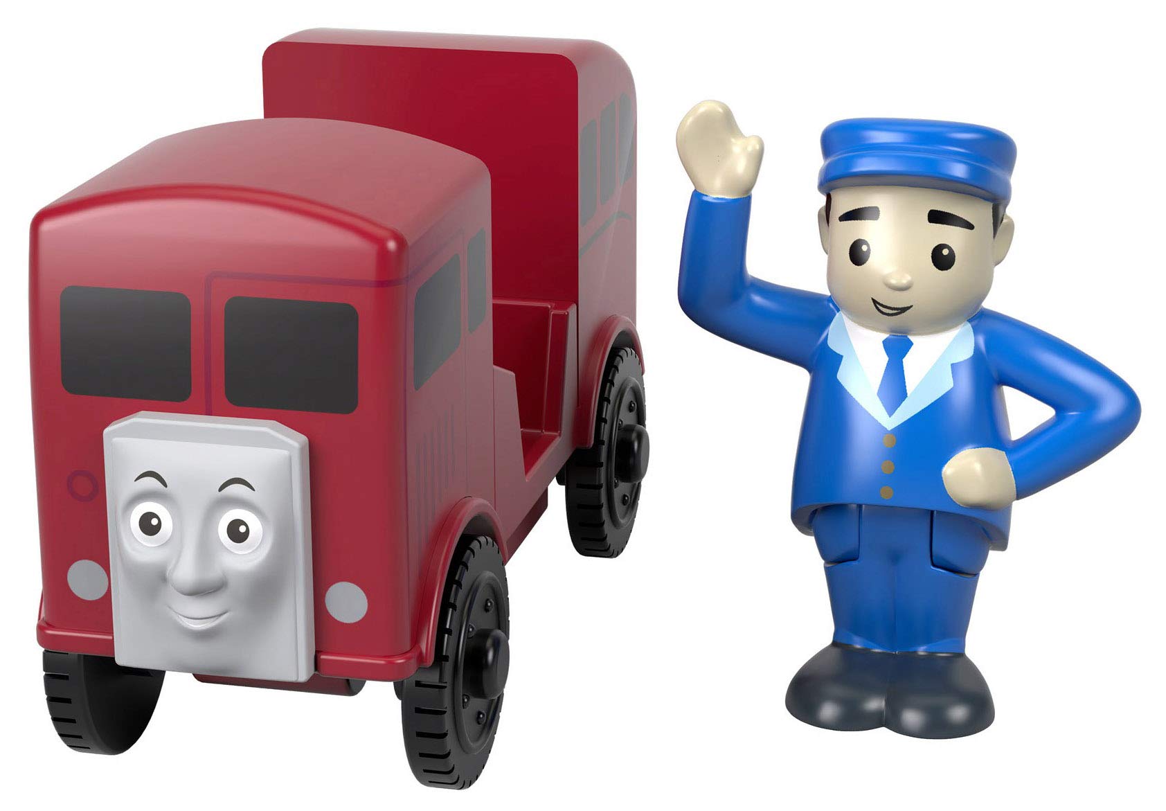 Thomas & Friends Wood Bertie train on track promotes imaginative play.