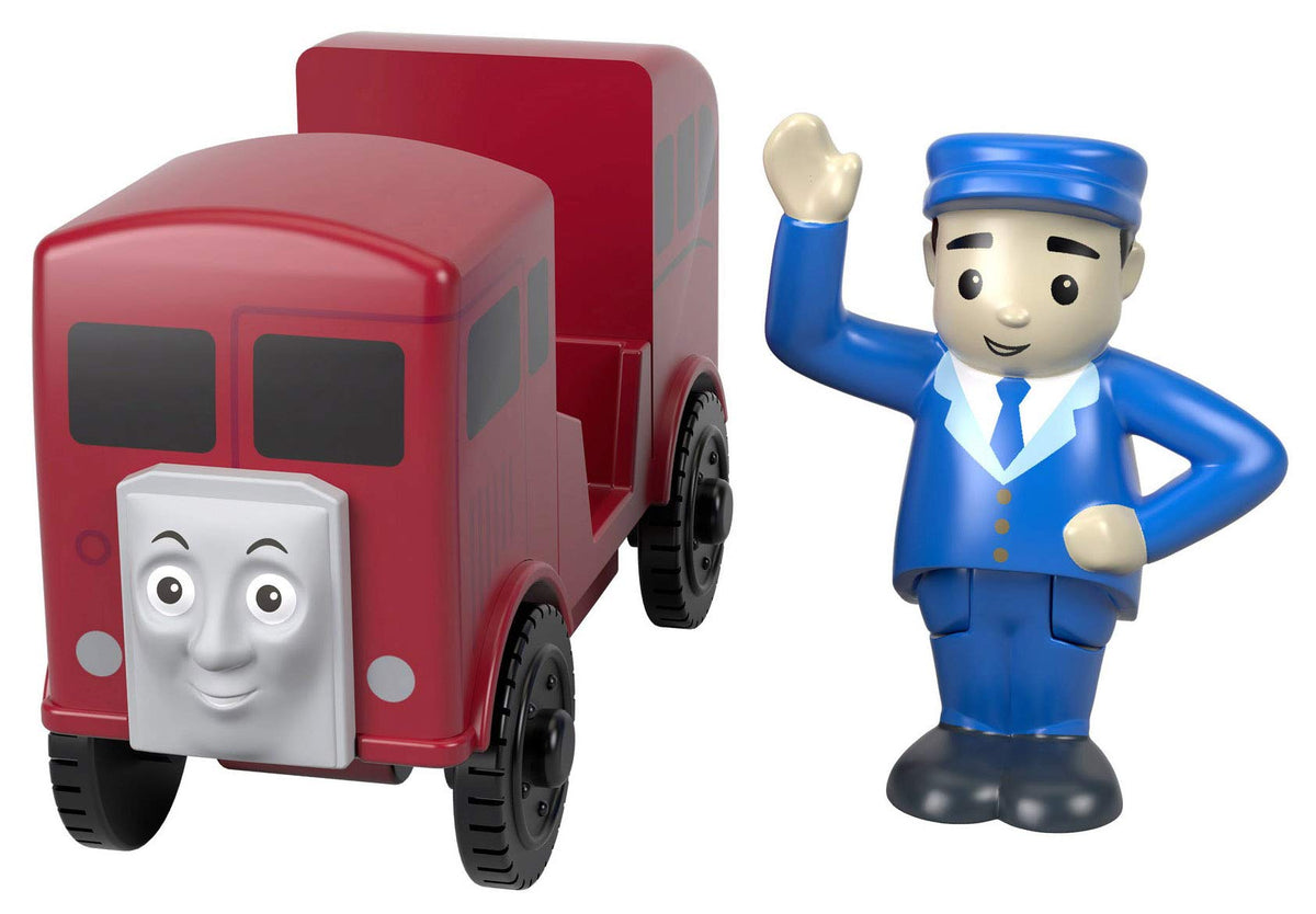 Thomas & Friends Wood Bertie train on track promotes imaginative play.