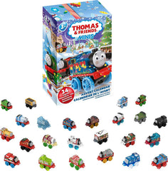 Thomas & Friends MINIS Advent Calendar with 24 trains for daily surprise play.