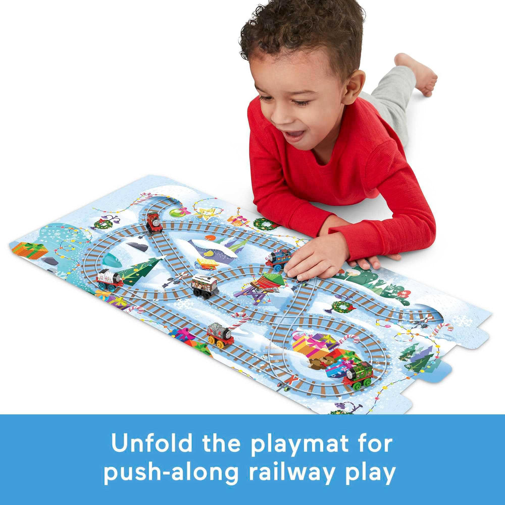 Thomas & Friends MINIS exclusive holiday engines for festive imagination.