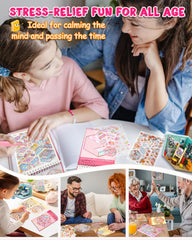 THOSEFUN restaurant scene stickers suit tabletop displays and creative gifting ideas