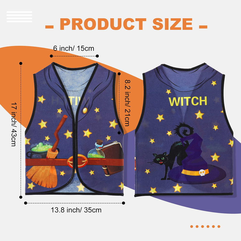 Threan kids dress-up vest unisex design enables easy on-off without zippers