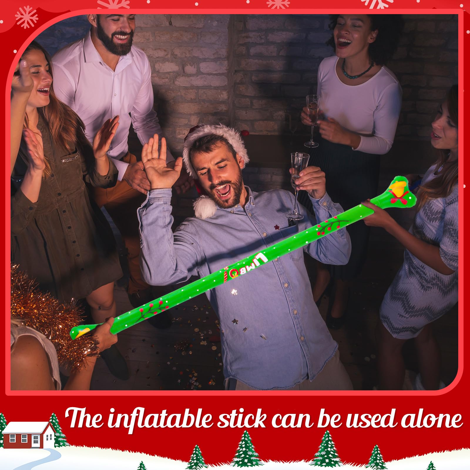 Threan portable holiday game ideal for indoor and outdoor gatherings