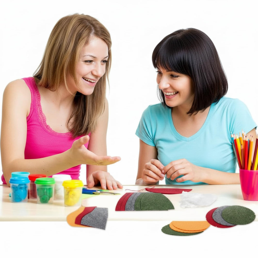 Threan crafting kit promotes creativity and hands-on fun
